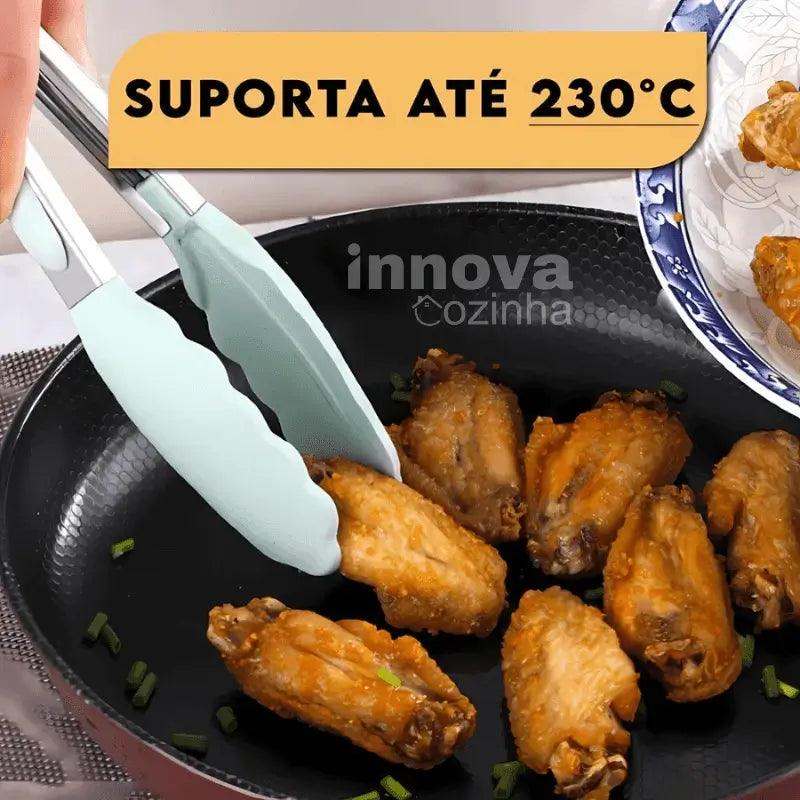 Kit Gourmet 12 Peças em Silicone & Bambu | MasterChef InnovaCozinha