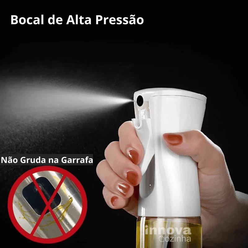 Spray Borrifador SmartKitchen Innova | Azeite, Vinagre Culinário | Pulverizador em Acrílico