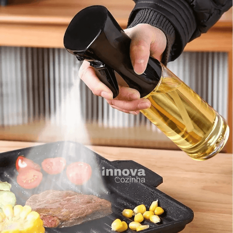 Spray Borrifador SmartKitchen Innova | Azeite, Vinagre Culinário | Pulverizador em Acrílico