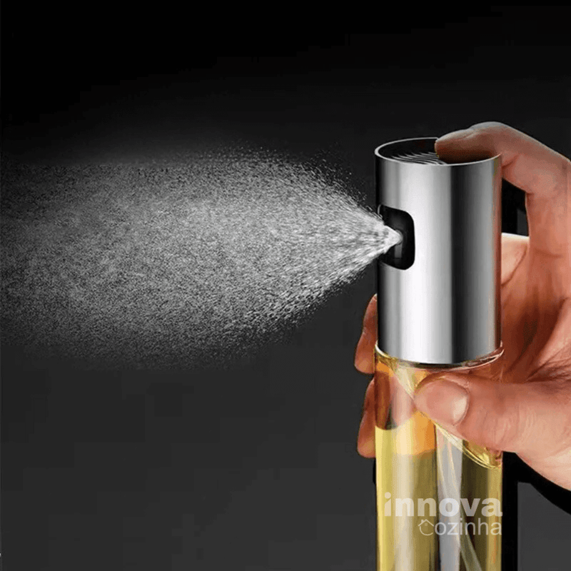 Spray Gourmet Innova | Porta Óleo Azeite Vinagre | Borrifador em Vidro 100ml