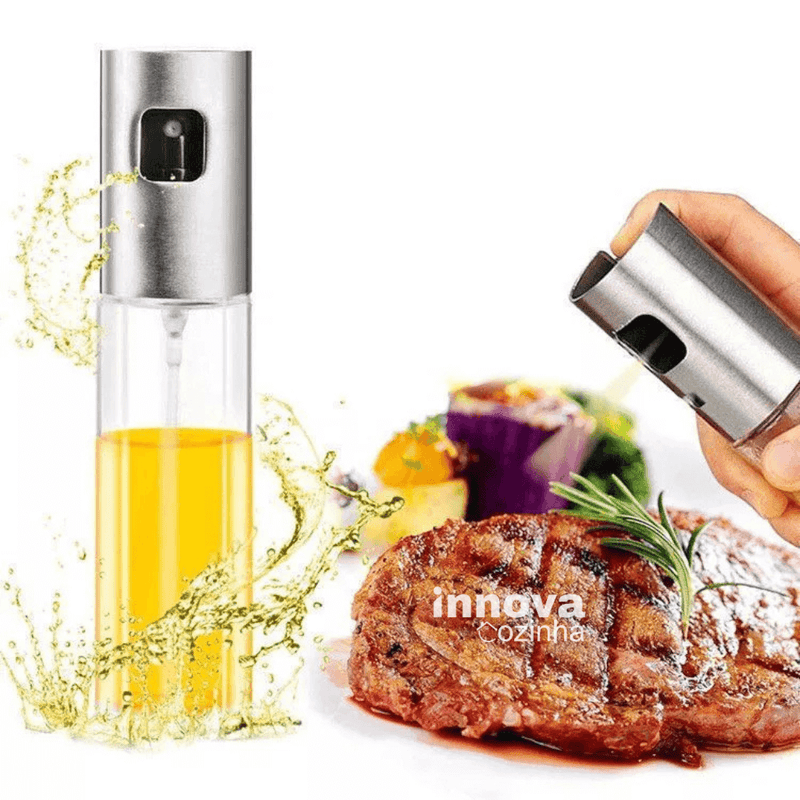 Spray Gourmet Innova | Porta Óleo Azeite Vinagre | Borrifador em Vidro 100ml